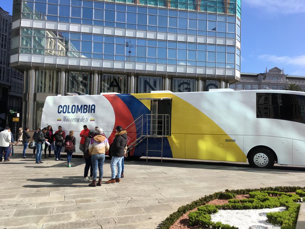 Consulado de Colombia en Madrid realizará un Consulado móvil en las